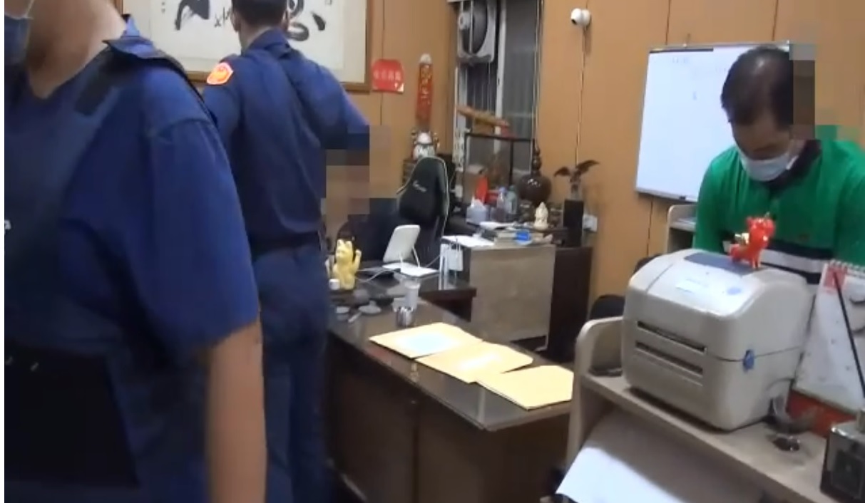 ▲圖說：苦姓主嫌為首之毒品據點，工廠分裝設備一應俱全              （圖／台中市政府提供）