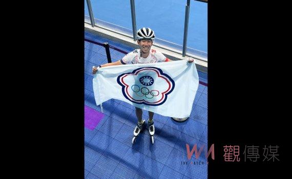 捷報!彰化囝仔施沛妤勇奪杭州亞運滑輪溜冰萬米計點賽金牌