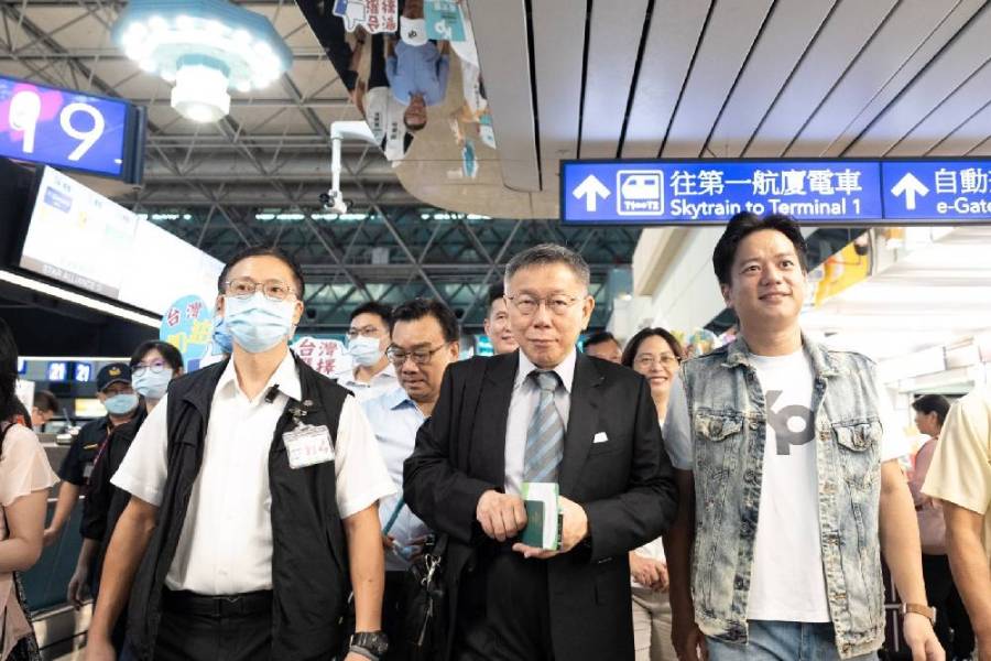 柯文哲訪美尋台產業新方向 嗆藍:不比民調就是併吞 284 柯文哲訪美尋台產業新方向 嗆藍:不比民調就是併吞 283