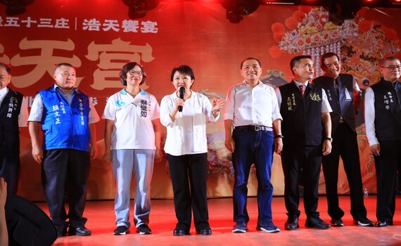梧棲浩天宮「大庄媽」北港進香10/8起駕 盧秀燕:預祝活動圓滿