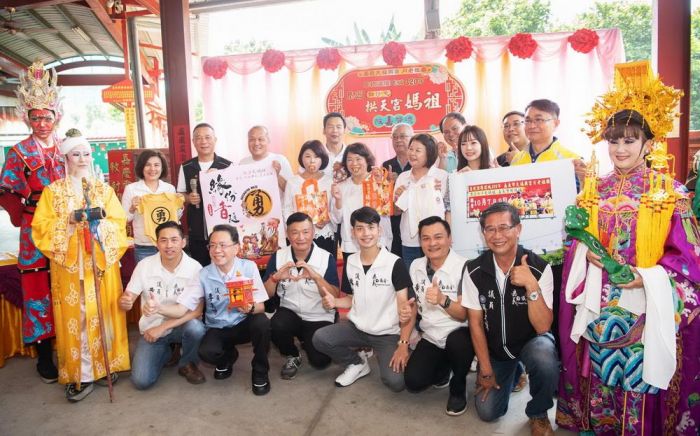 史上第一次!白沙屯媽祖「粉紅超跑」國慶連假來嘉贊境賜福