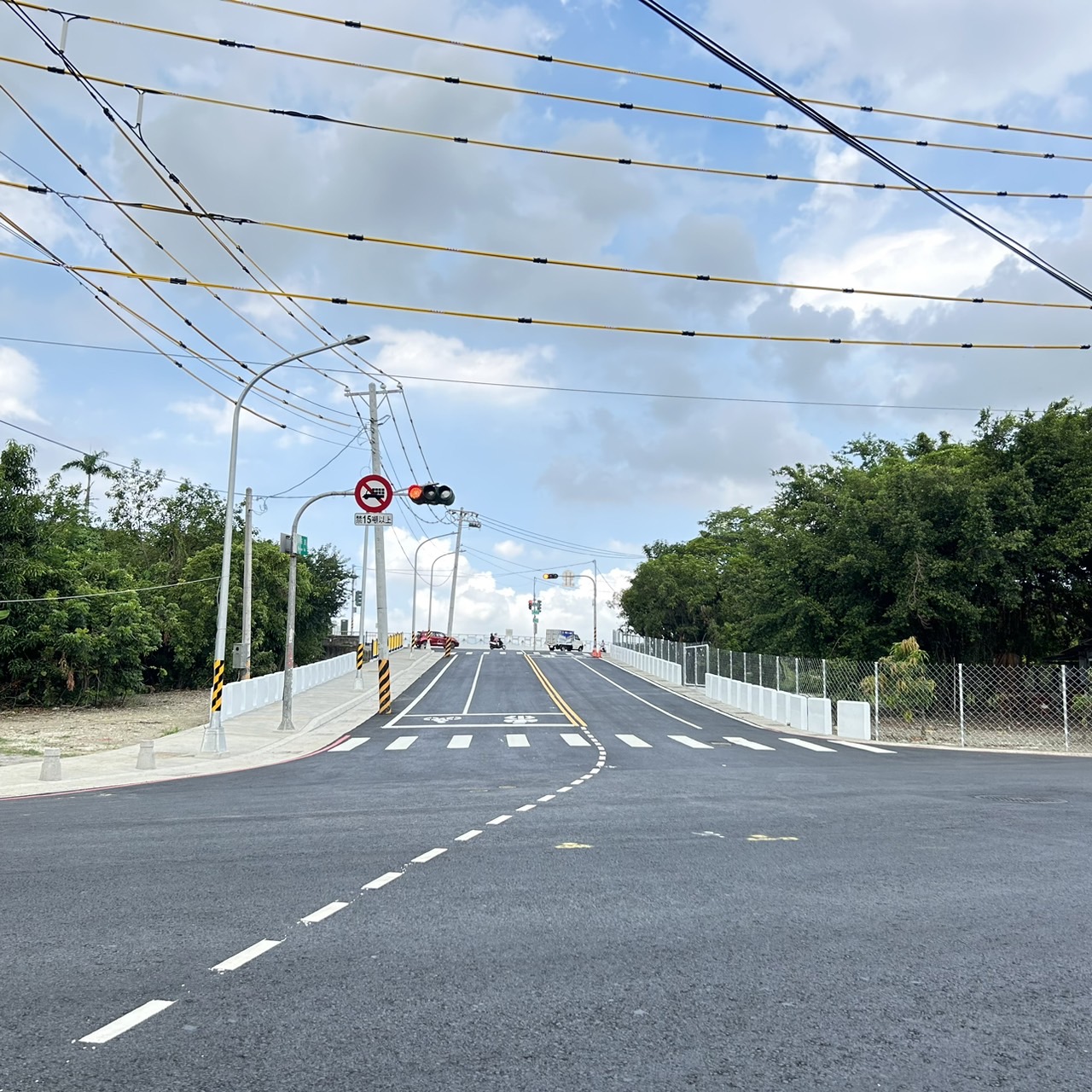 健全澄清湖地區周邊交通 鳥松區文前路道路拓寬工程通車