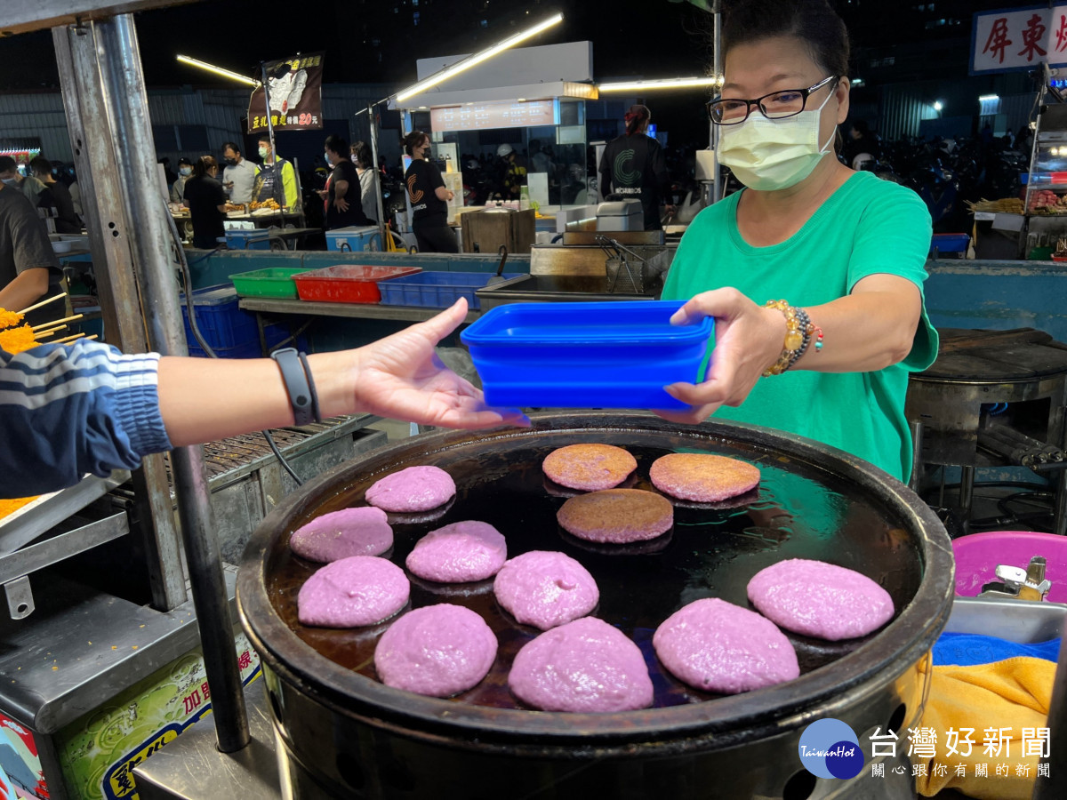 自備環保「金」好康 中市環保局串聯夜市商圈推出「環保消費券」