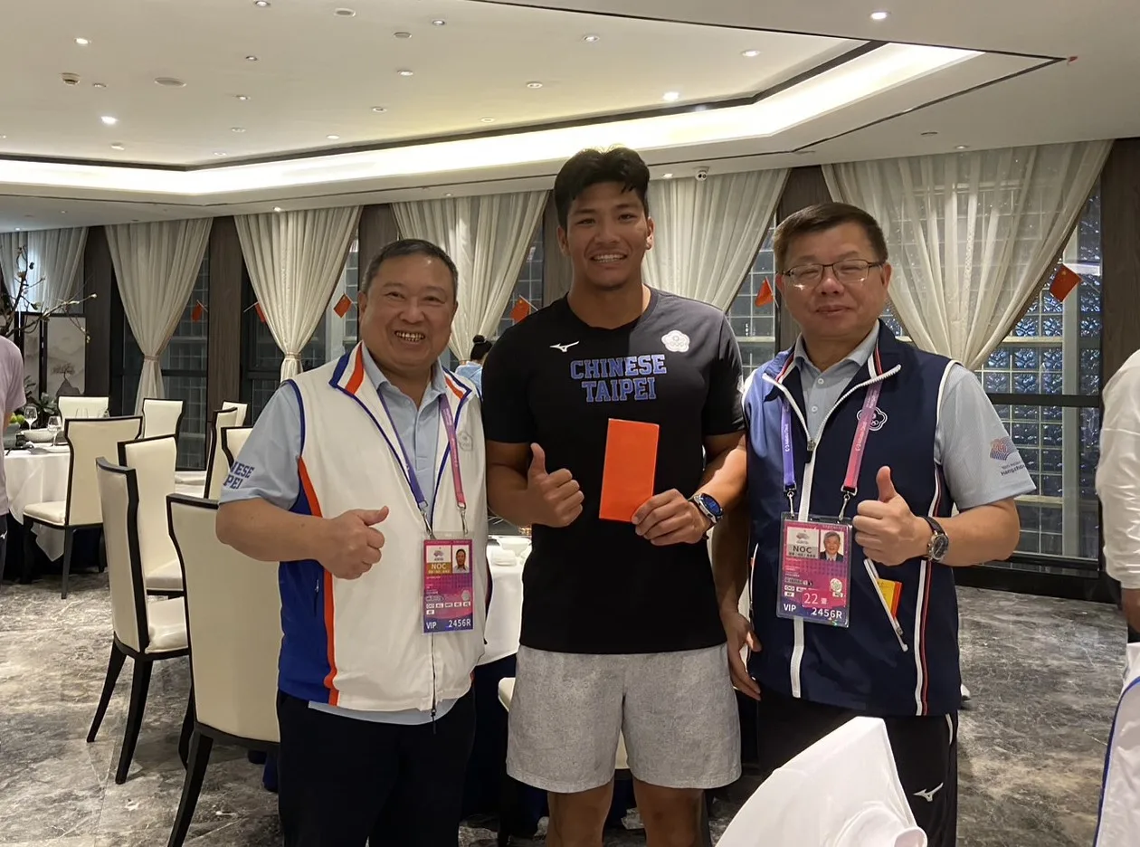 《亞運》被選手奮戰熱情感動 總領隊蔡家福為選手加油