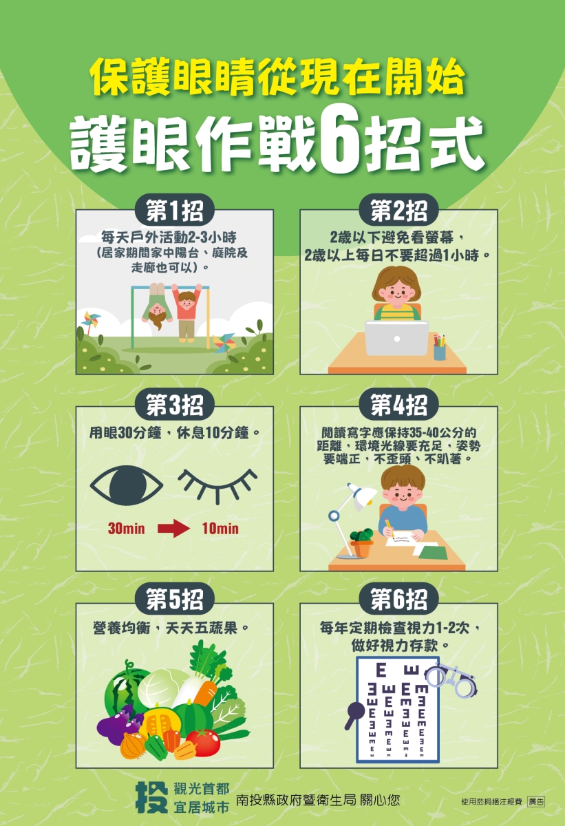 「遠離惡視力」護眼作戰6招式 報您哉 「遠離惡視力」護眼作戰6招式 報您哉