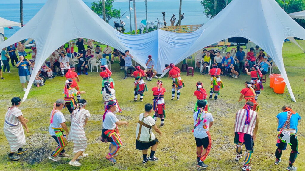 宜蘭縣頭城鎮東北角禱告山舉辦的「宜蘭國際住棚文化藝術節」