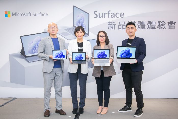 微軟最佳AI創新展示舞台 Surface新品上市