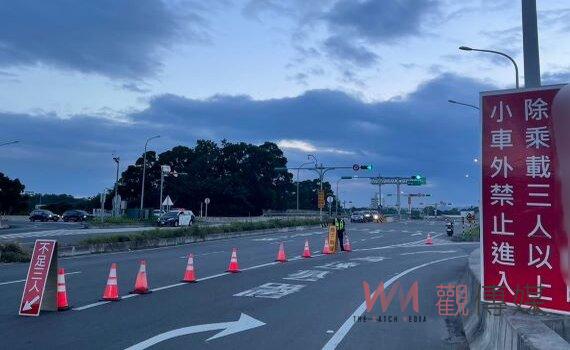 國慶連假出遊購物車潮多 桃警局籲駕駛人配合交管