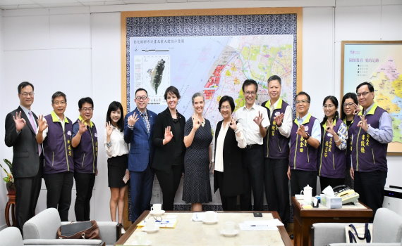 AIT處長孫曉雅訪彰縣府 與縣長王惠美倡議深化雙方產業合作