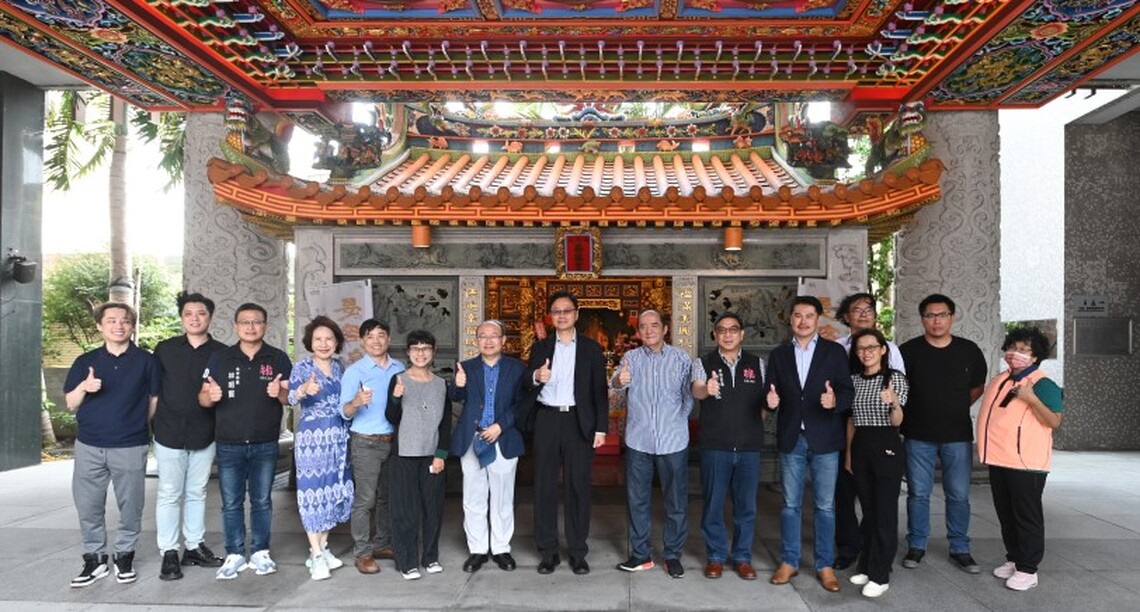 參訪「客家源流土地神特展及紀錄片」 張善政：可更深入瞭解土地公信仰文化