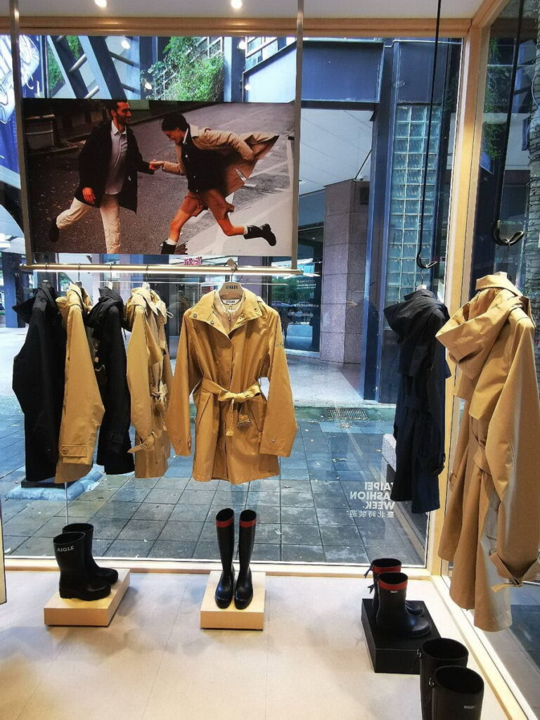AIGLE 170週年快閃店。