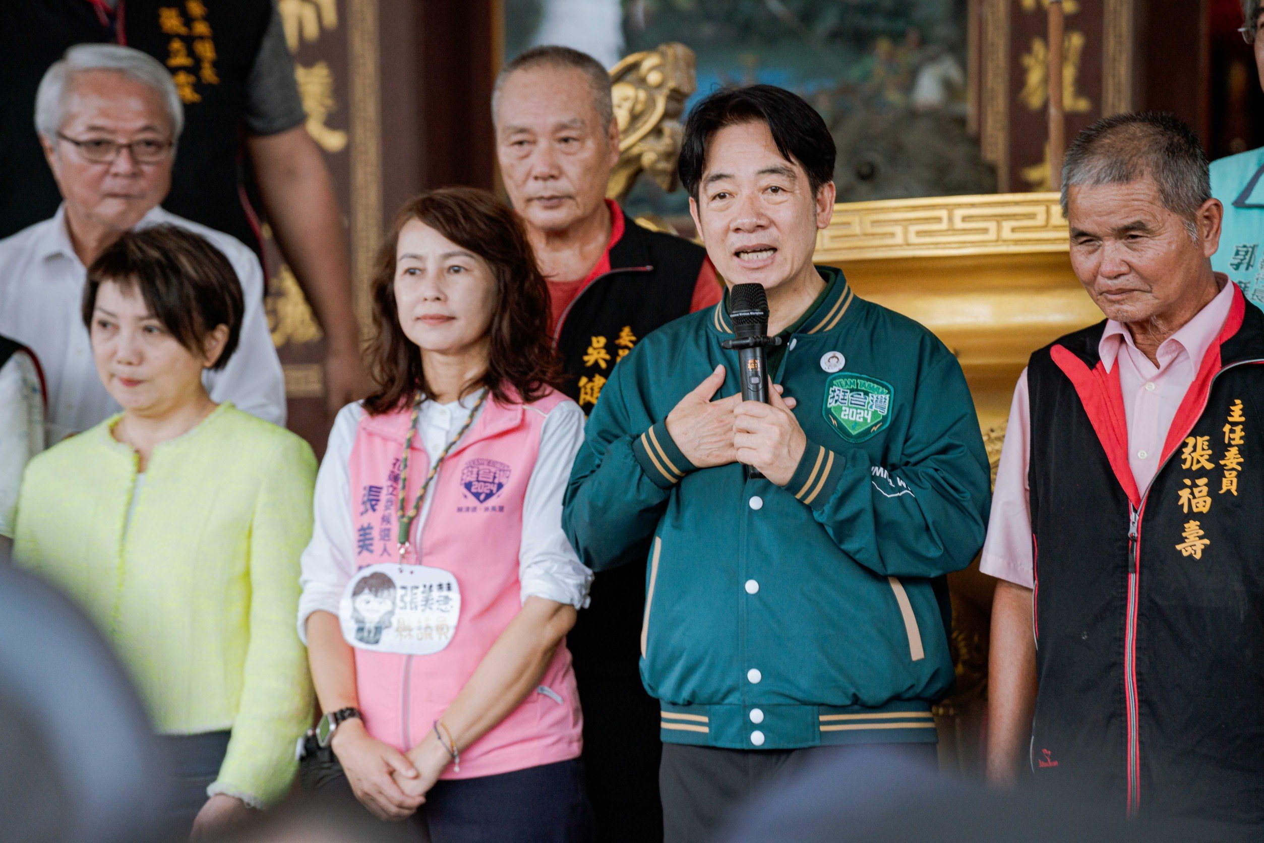 賴清德今在花蓮鬆口,要把蕭美琴送進總統府,引發外界「賴蕭配」有譜揣測。賴清德競辦提供