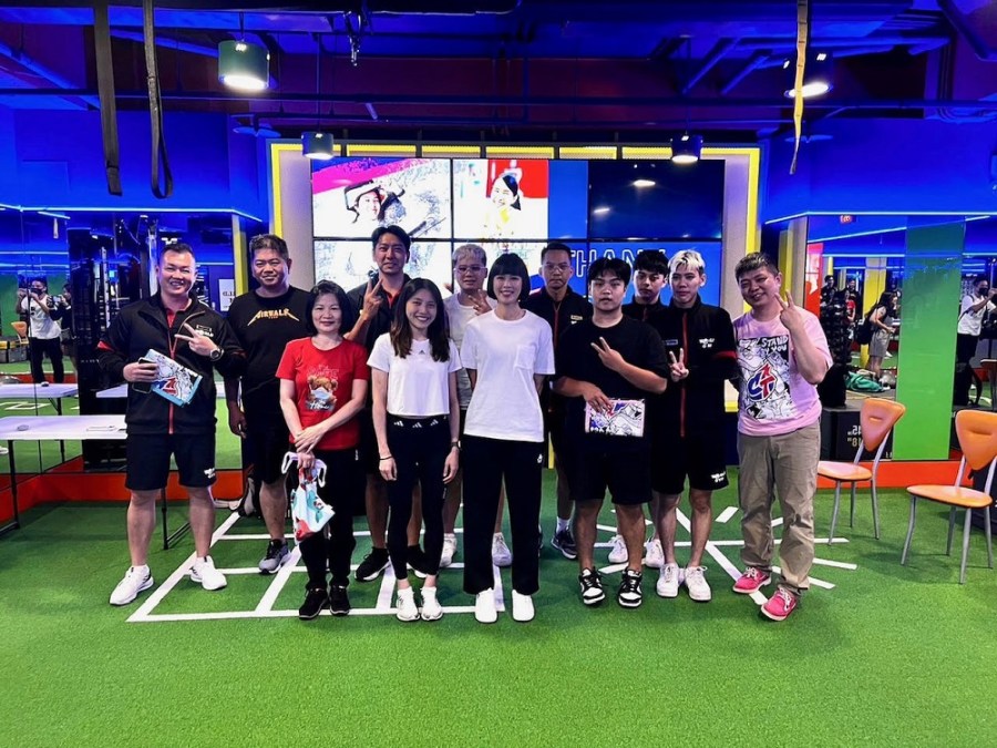 明星運動員程昕尤逸璇聊亞運 World Gym為台灣選手加油 241 cnews204231006a02