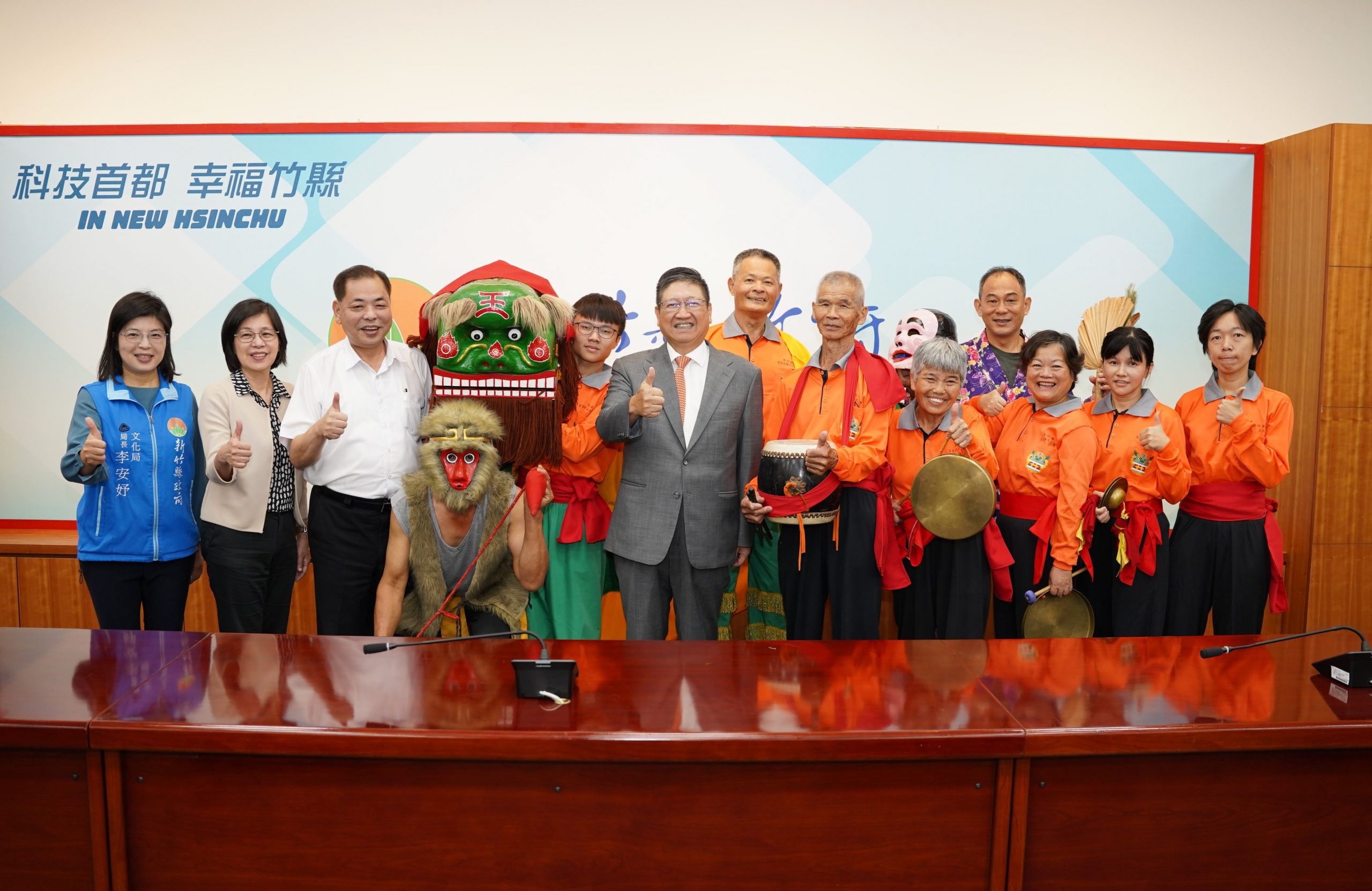 竹縣客家獅保存團體　受邀北上國慶大會演出