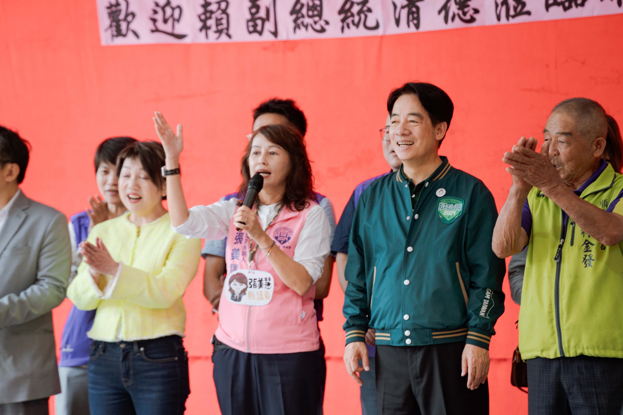 賴蕭配?賴清德花蓮輔選說把蕭「送進總統府」 競辦:尚未討論副手
