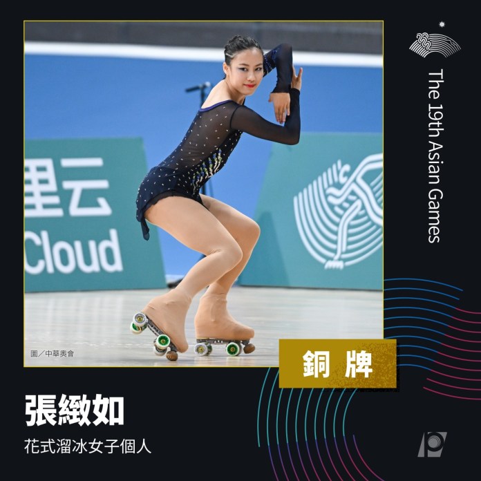 亞運再傳捷報!花式滑輪溜冰選手洪筱晴摘金 台灣入帳第18金 70 382605421 695907255909063 1546131869942401385 n | 運動 運動 記者爆料網