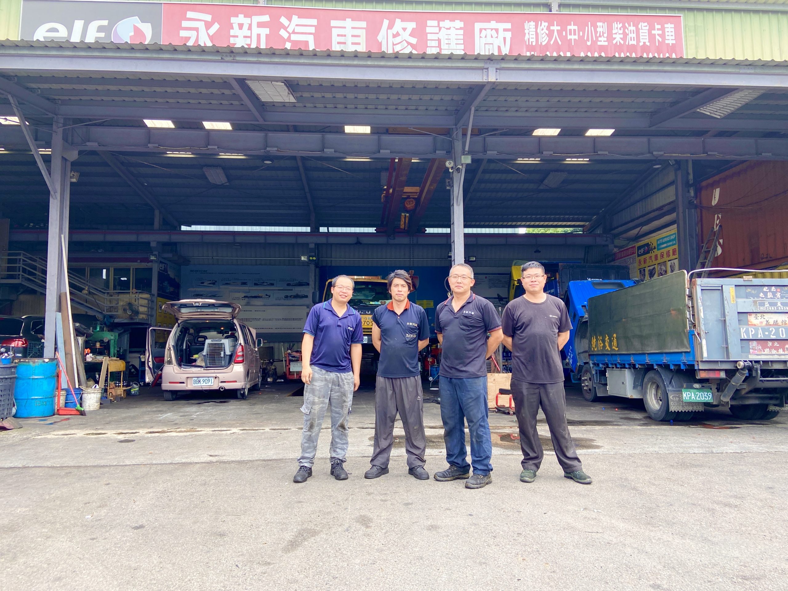 熱愛汽車「永」遠創「新」的年輕汽修職人