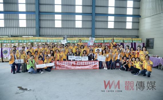 關懷失能國人 北斗奠安慈善功德會連結國際獅子會300D-1區慈善團體聯袂捐贈紙尿布