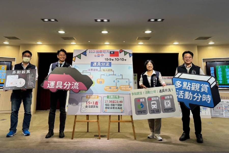 國慶焰火將開幕 葉昭甫:4條免費接駁、捷運加開助疏運 296 國慶焰火將開幕 葉昭甫:4條免費接駁、捷運加開助疏運 295