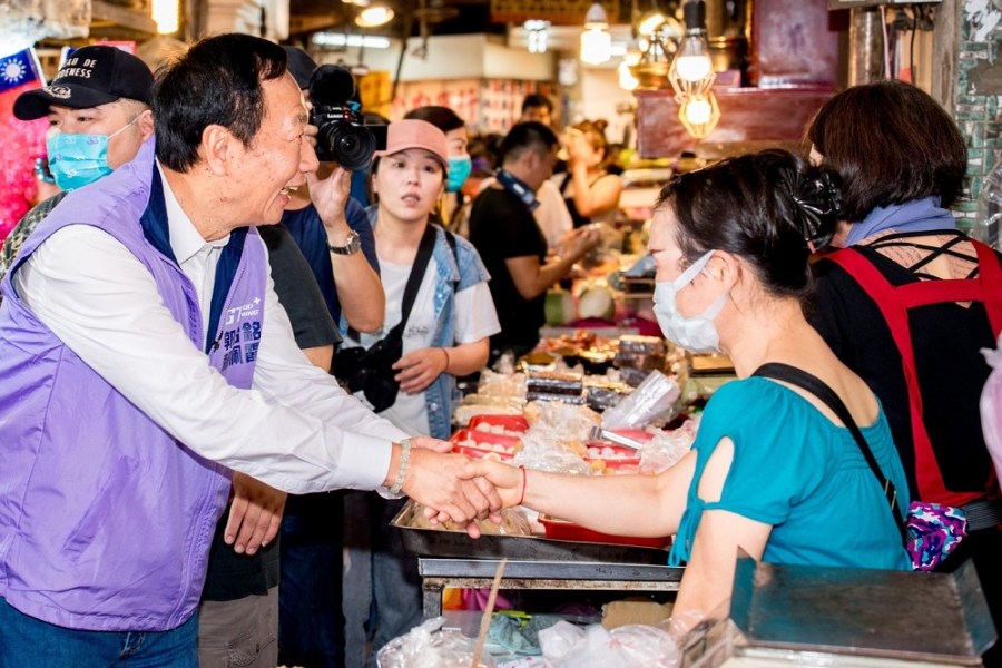 【有影】豬肉攤商嘆物價狂漲 高喊郭台銘「凍蒜」救經濟 293