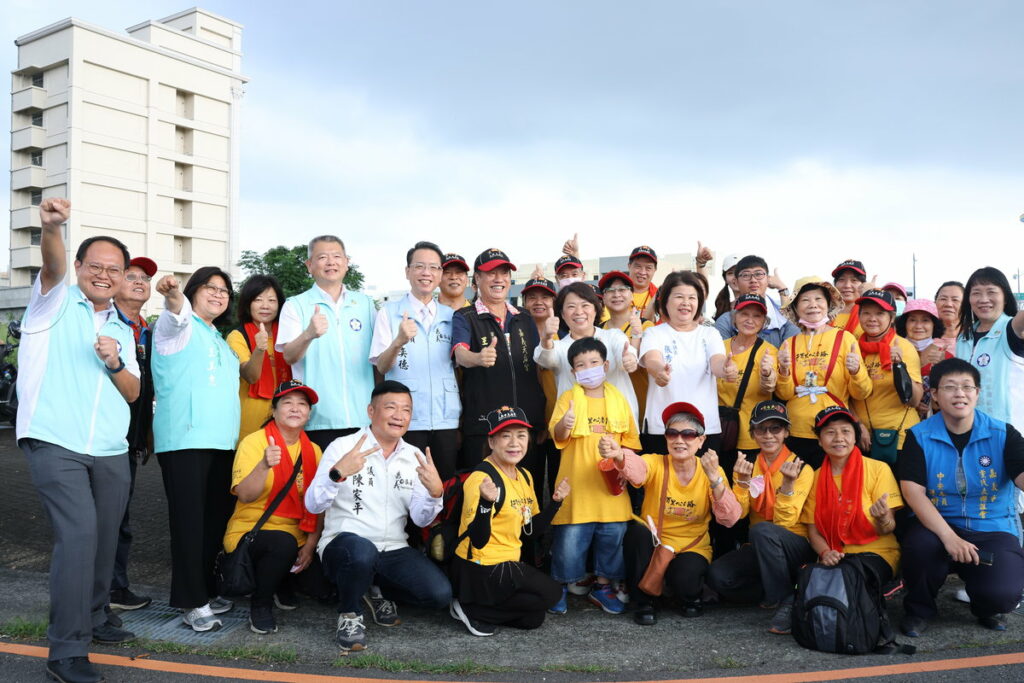 嘉義天后宮「行百里心香路」懿駕回鑾安座 黃敏惠市長祈求國泰民安
