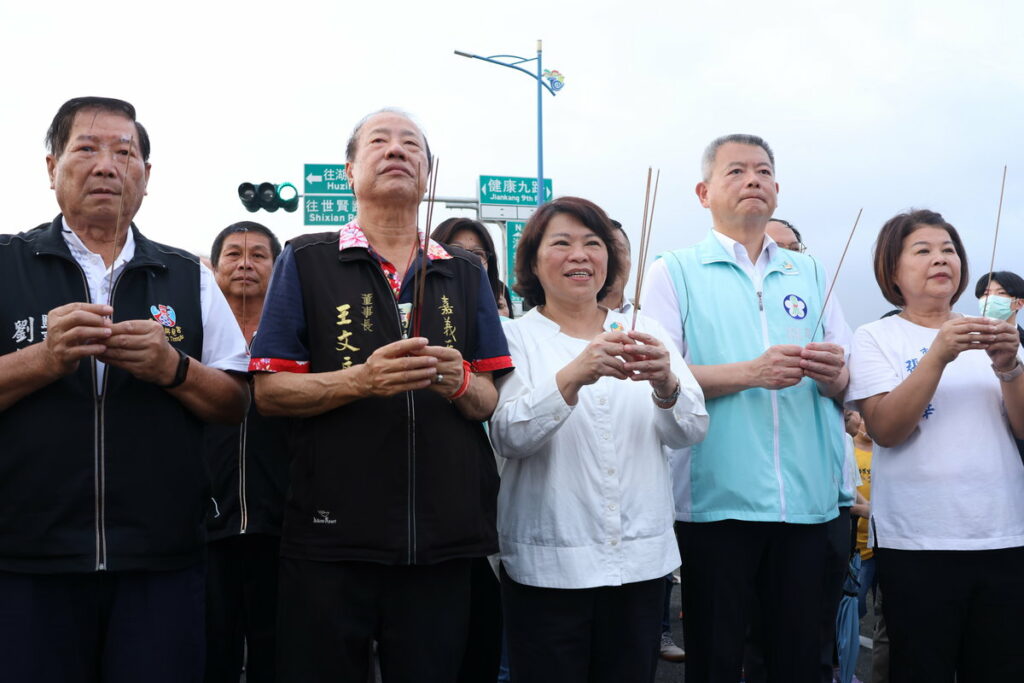 嘉義天后宮「行百里心香路」懿駕回鑾安座 黃敏惠市長祈求國泰民安