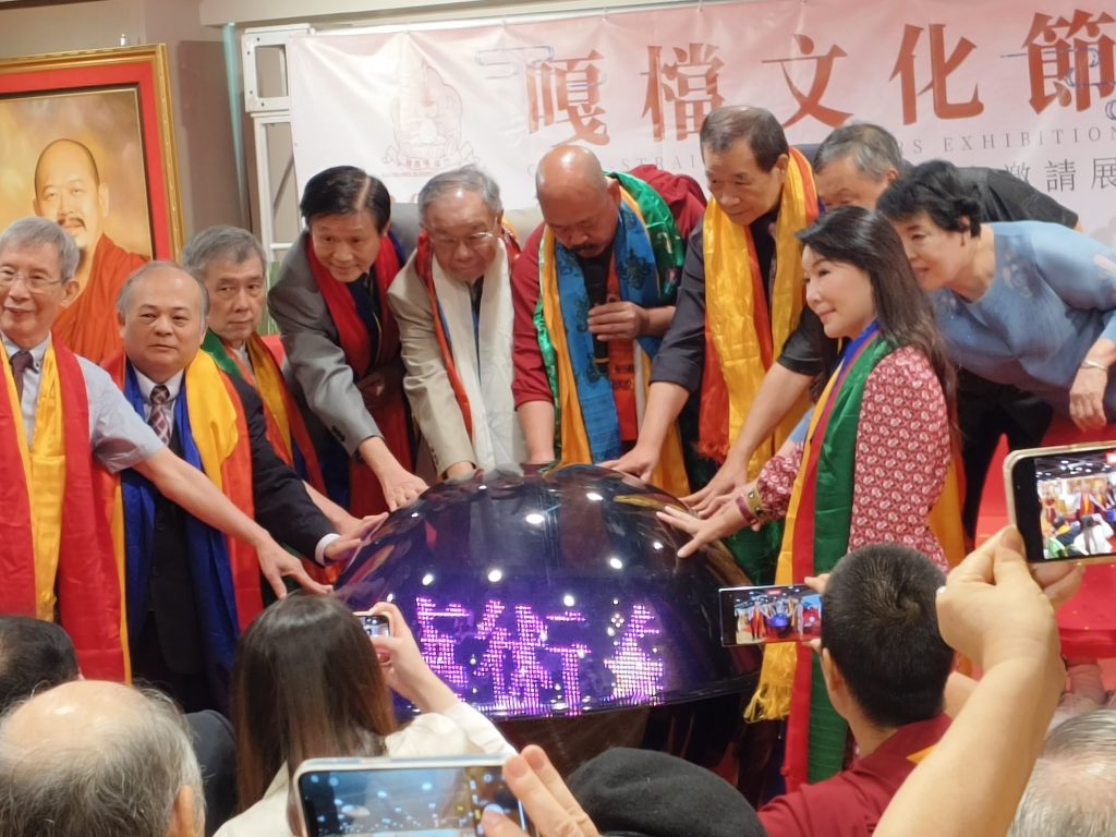 海峽兩岸名家書畫展覽開啟和平心對話。(攝影/蔡昀臻)