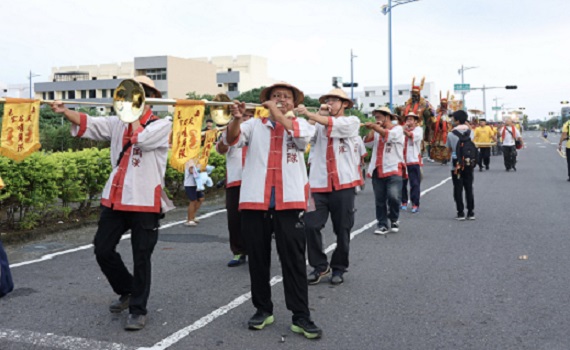 嘉市天后宮玉三媽「行百里心香路」 黃敏惠恭迎懿駕回鑾安座