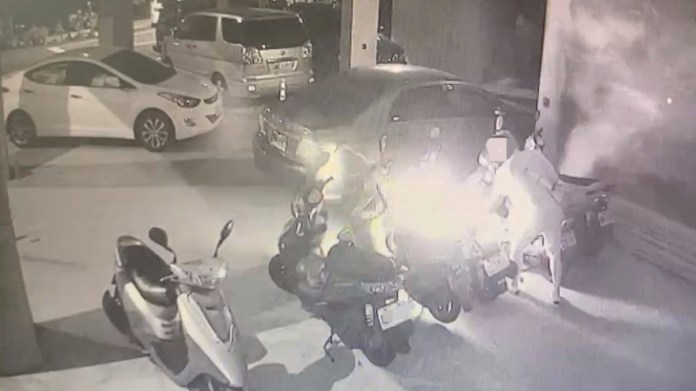 9輛汽機車。民眾提供 | 社會 社會 記者爆料網