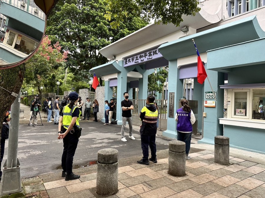 揚言大屠殺高中生 北市警加強校園周邊安全維護警戒 227 cnews204231011a11