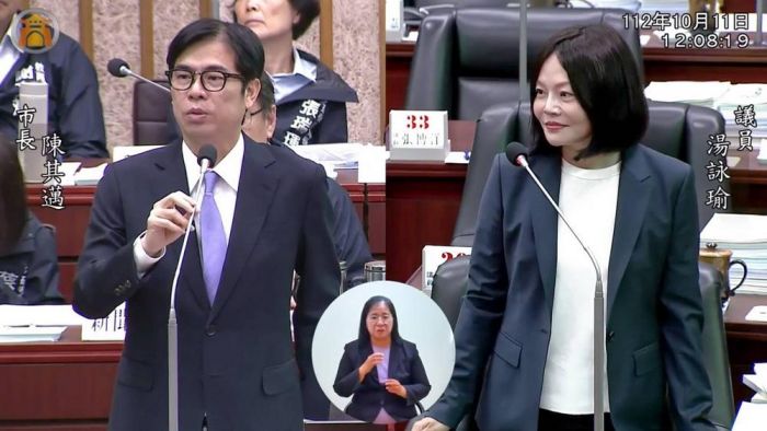 高市議員湯詠瑜 要求市府續推美麗島再美麗 城市光廊風華再現