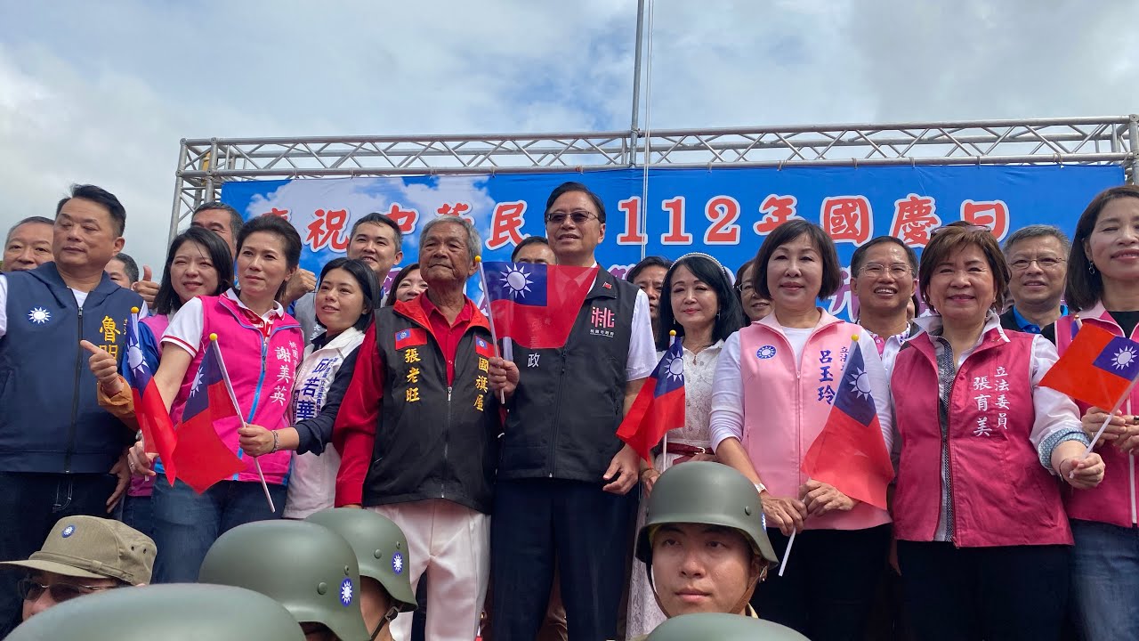 全國國旗最多的地方 中壢國旗屋慶雙十