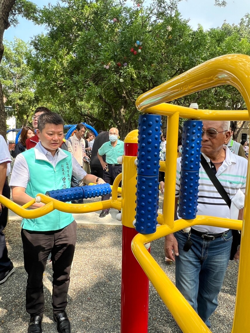 漾新聞|副議長曾俊傑肯定夢想遊戲場啟用 期加強未來維護與朝室內化規劃