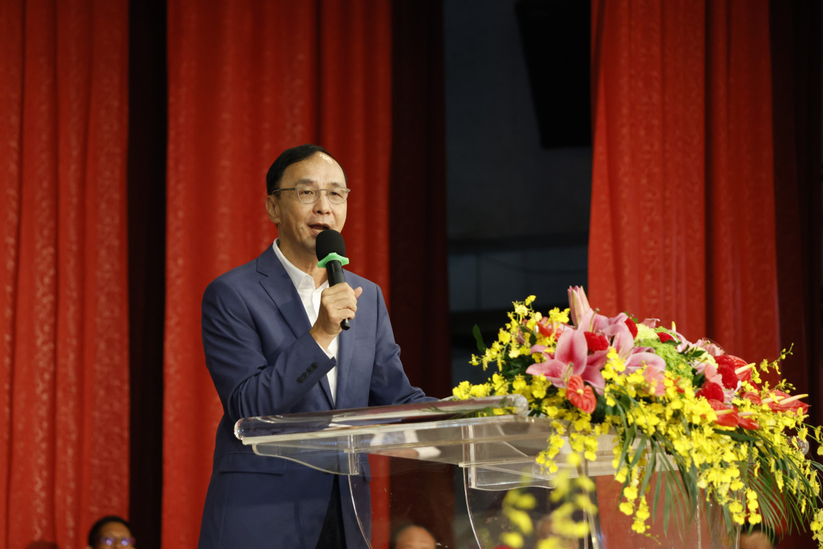 國民黨主席朱立倫（圖／國民黨提供）
