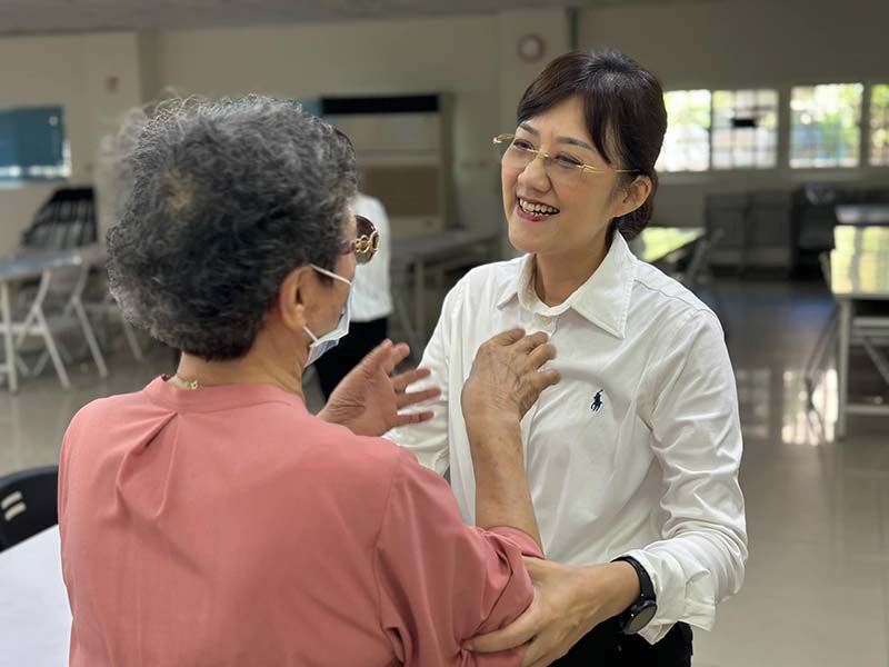 柯美蘭強調,參選是為自己心中的理念。圖/取自柯美蘭臉書