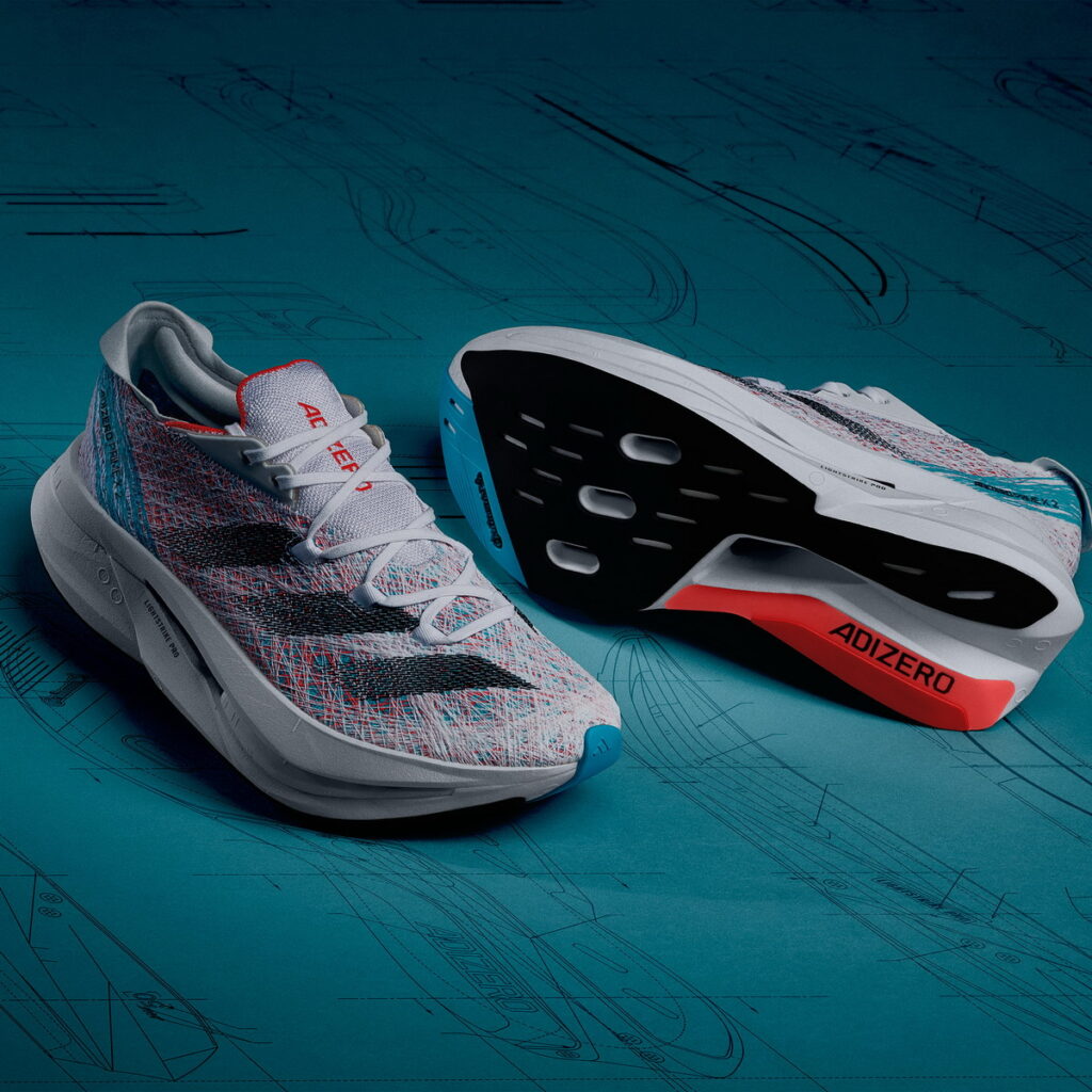全新問世的ADIZERO PRIME X 2 STRUNG結合頂級產品理念與創新技術，助力跑者超越自我