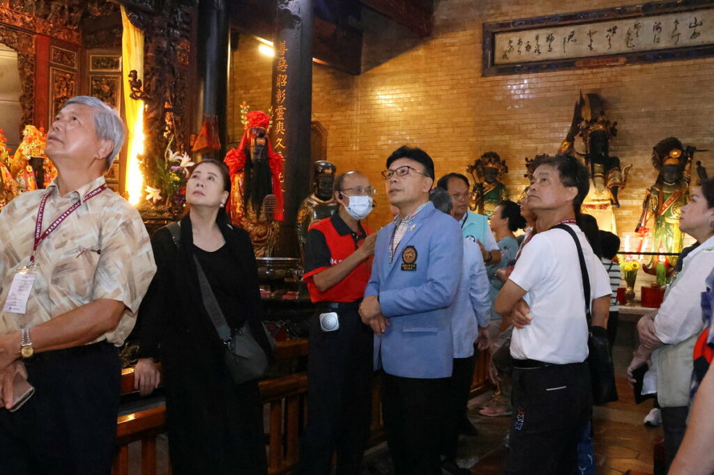 泰國台商總會參訪城隍廟體驗人文歷史之美