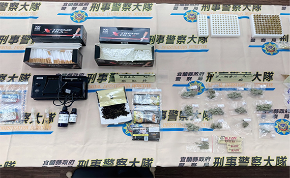 毒為萬惡之首!宜蘭警方強力掃蕩逮38名藥頭73名毒犯
