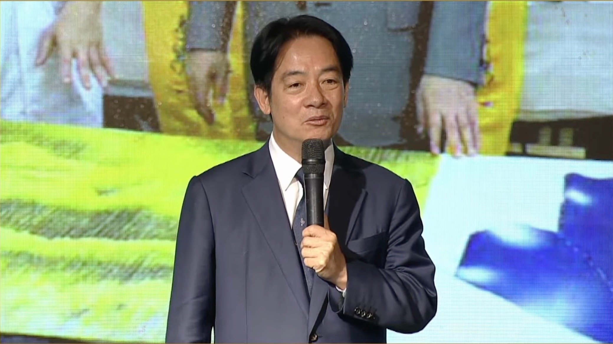 民進黨總統參選人賴清德今(13日)推出國家希望工程文化政策。翻攝畫面