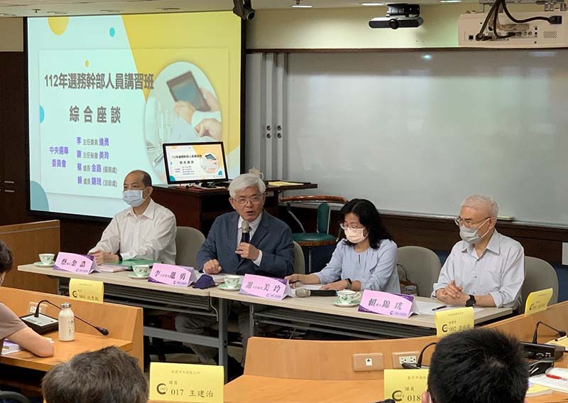 台北高等行政法院裁定北監受刑人「在監投票」,中選會主委李進勇表示將提起抗告。圖/引自中選會網站