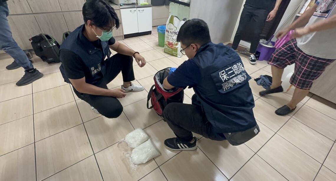 洗衣店飄香蓋毒臭 保三警緝獲10公斤K毒