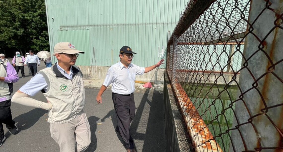 疾管署副署長羅一鈞視察中華醫大全運會擊劍賽場周遭環境