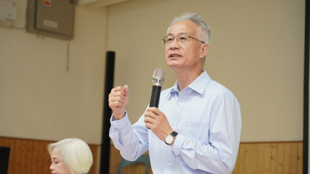 嘉義市教育處長郭添財致詞