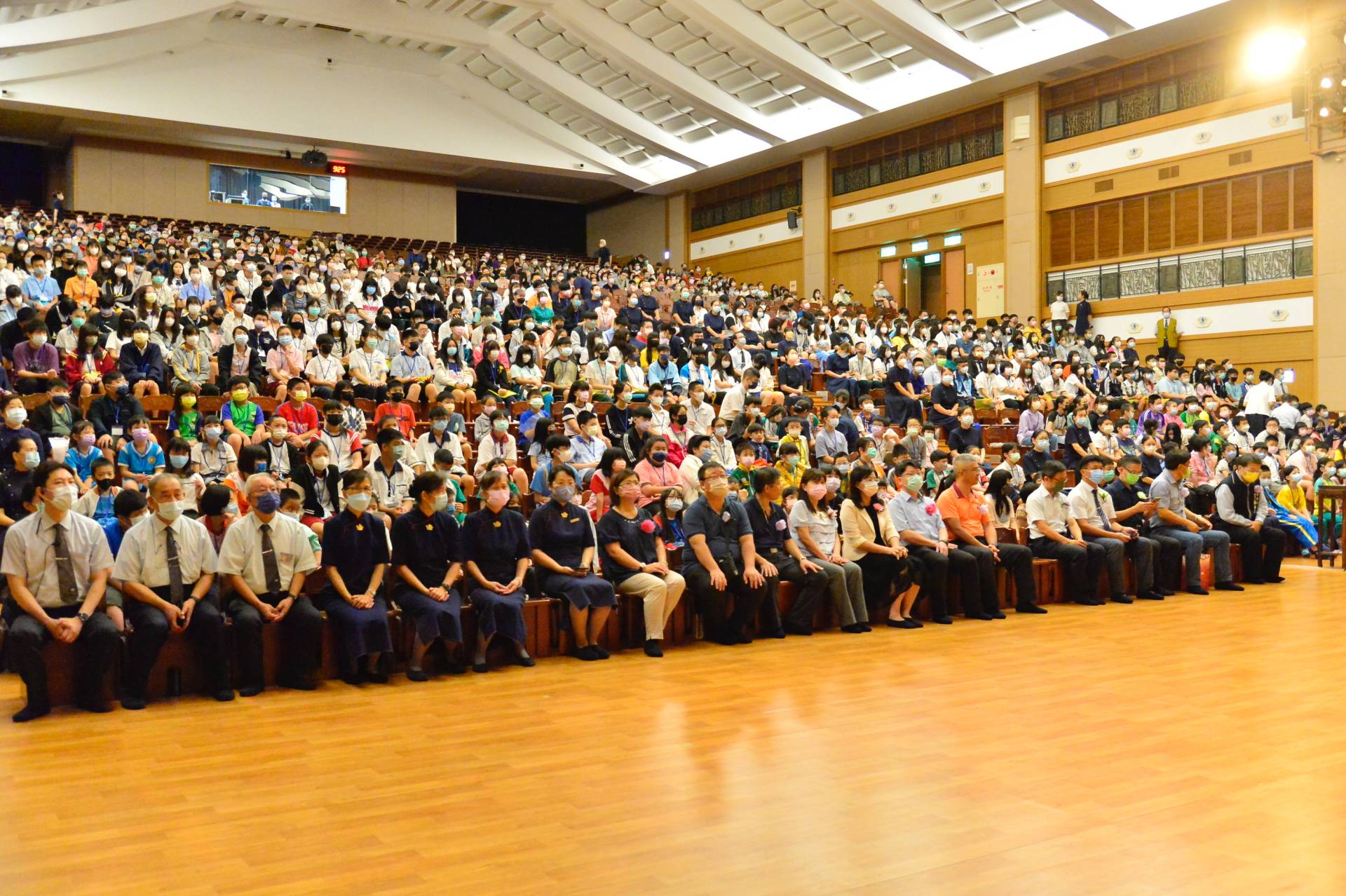 2023年慈濟新芽獎學金頒獎典禮10月14日在中部展開,圖為台中靜思堂。