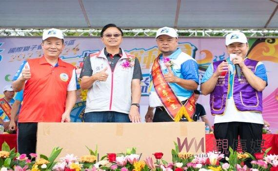 國際獅會300B5區趣味運動會 張善政感謝獅友長期熱心公益