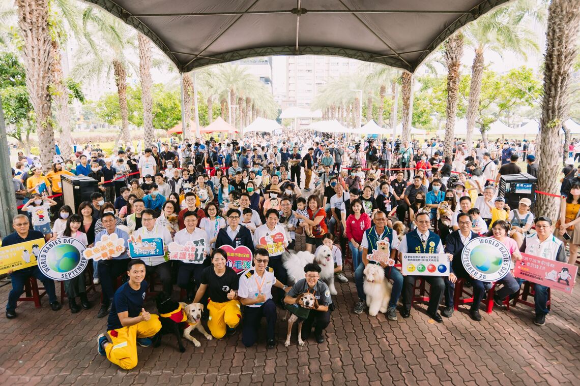 漾新聞|賴清德出席毛孩嘉年華 看好600億新台幣產值 陳其邁：打造友善動物城市