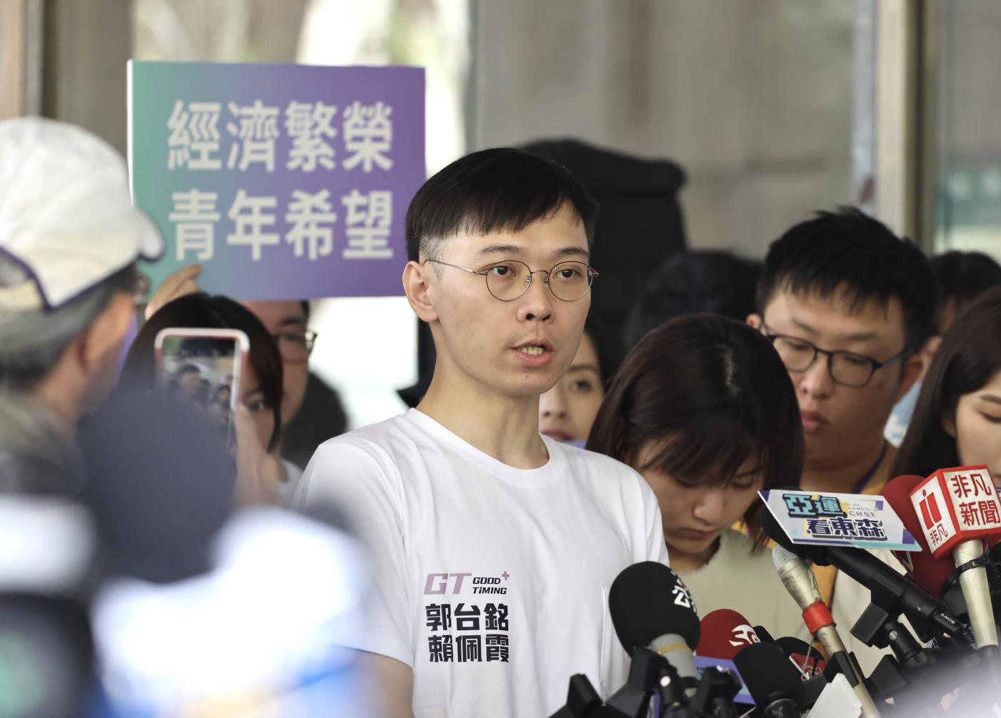 郭台銘競選辦公室發言人黃士修。資料照片/林啟弘攝
