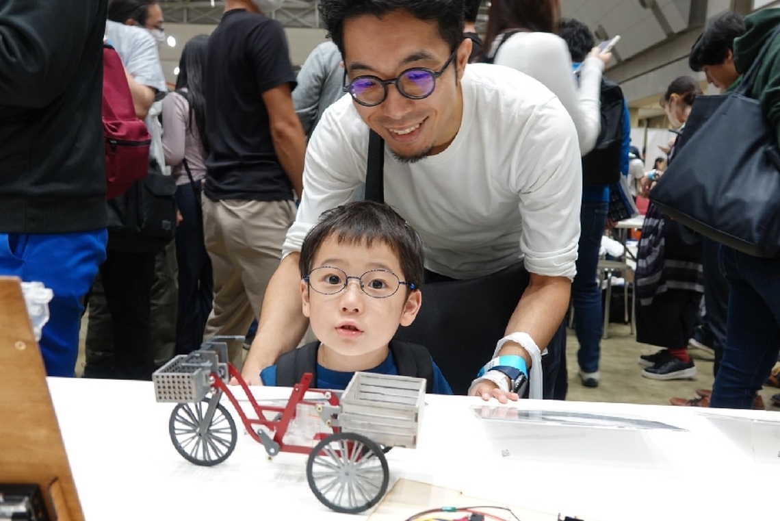 嘉義市蘭潭國中「巨獸二代」驚艷Maker Faire Tokyo 2023 台灣創客輝煌亮相