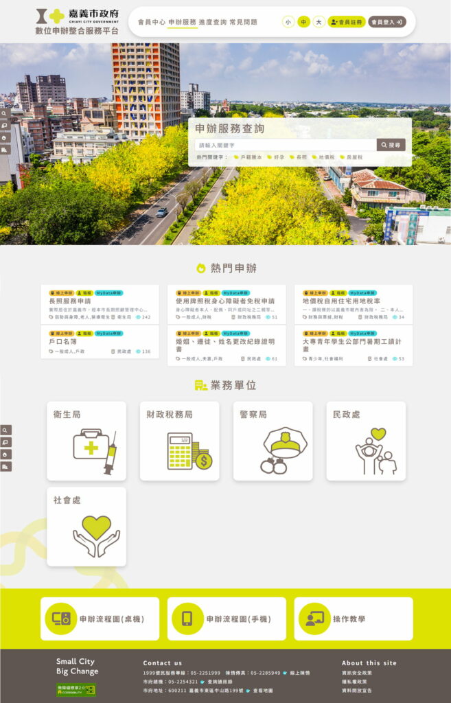 網站首頁