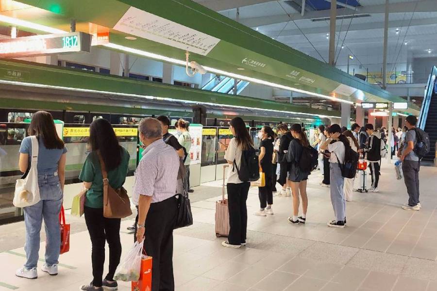 台中捷運緊急按鈕全線啟用 進、離站音樂明上線 285